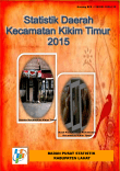 STATISTIK DAERAH KECAMATAN KIKIM TIMUR 2015