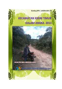 Kecamatan Kikim Timur In Figures 2013