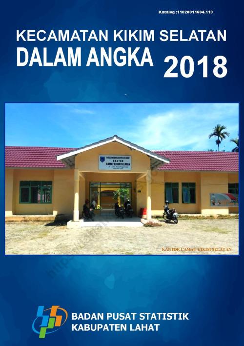 Kecamatan Kikim Selatan Dalam Angka 2018