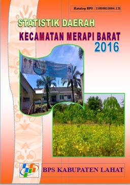 Statistik Daerah Merapi Barat 2016