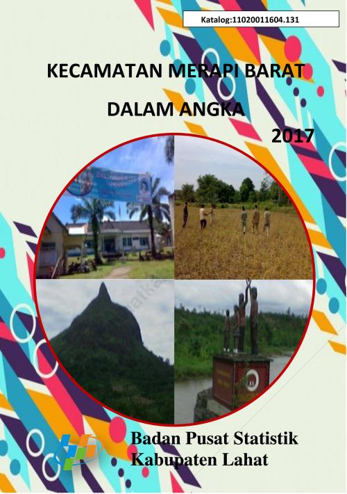 Merapi Barat Subdistrict in Figures 2017